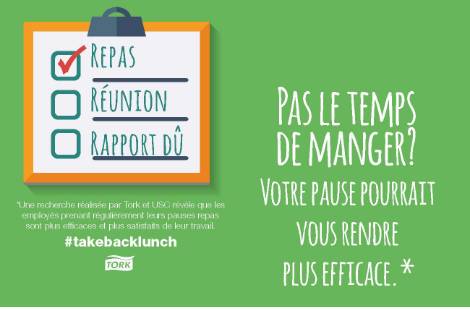 FRENCH: Checklist: Take Back Lunch